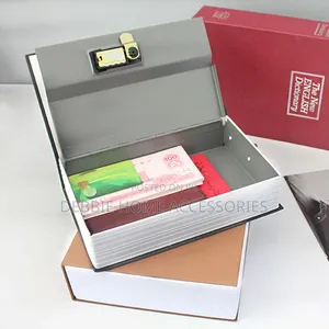 Dictionary Mini Book Safe Security Piggy Bank Key Locker