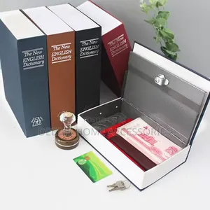 Dictionary Mini Book Safe Security Piggy Bank Key Locker