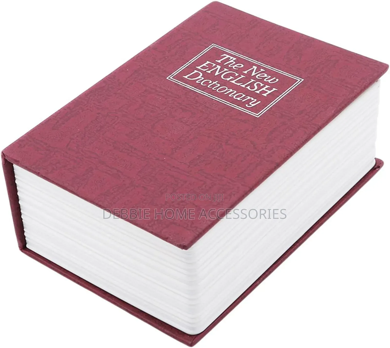 Dictionary Mini Book Safe Security Piggy Bank Key Locker
