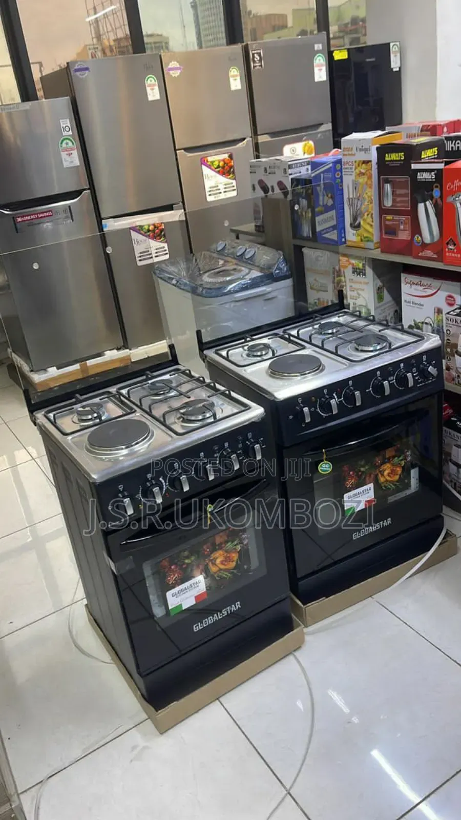 Oven Global 1 Electric 3 Gas