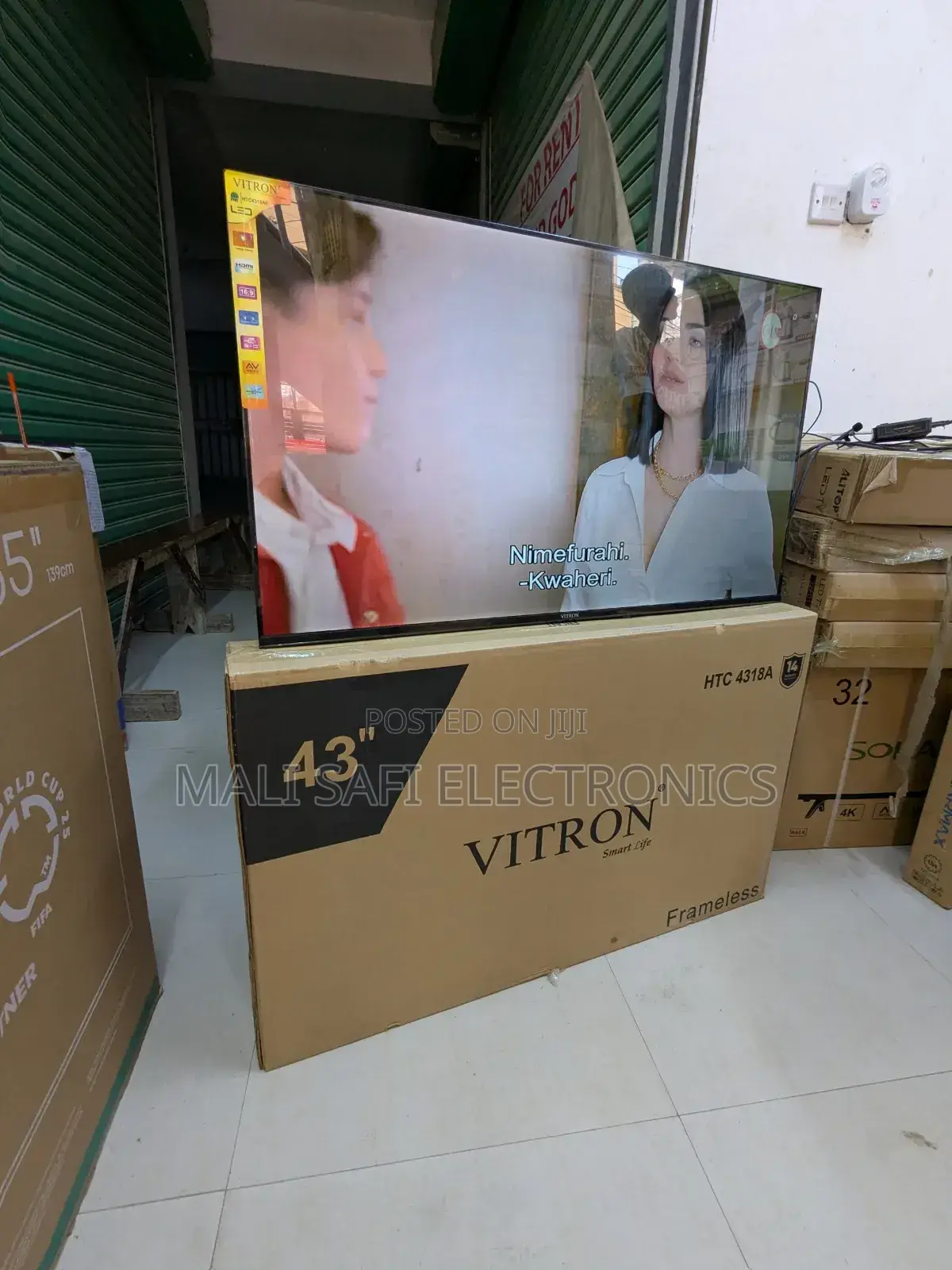 Vitron Framelles Tv Inch 43