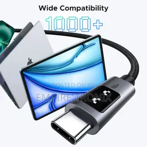 Ugreen Uno Usb-C to Usb-C Cable 100w With Smart Led Display 3m
