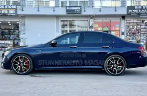 Mercedes-Benz E43 AMG 3.0 AWD 2017 Blue