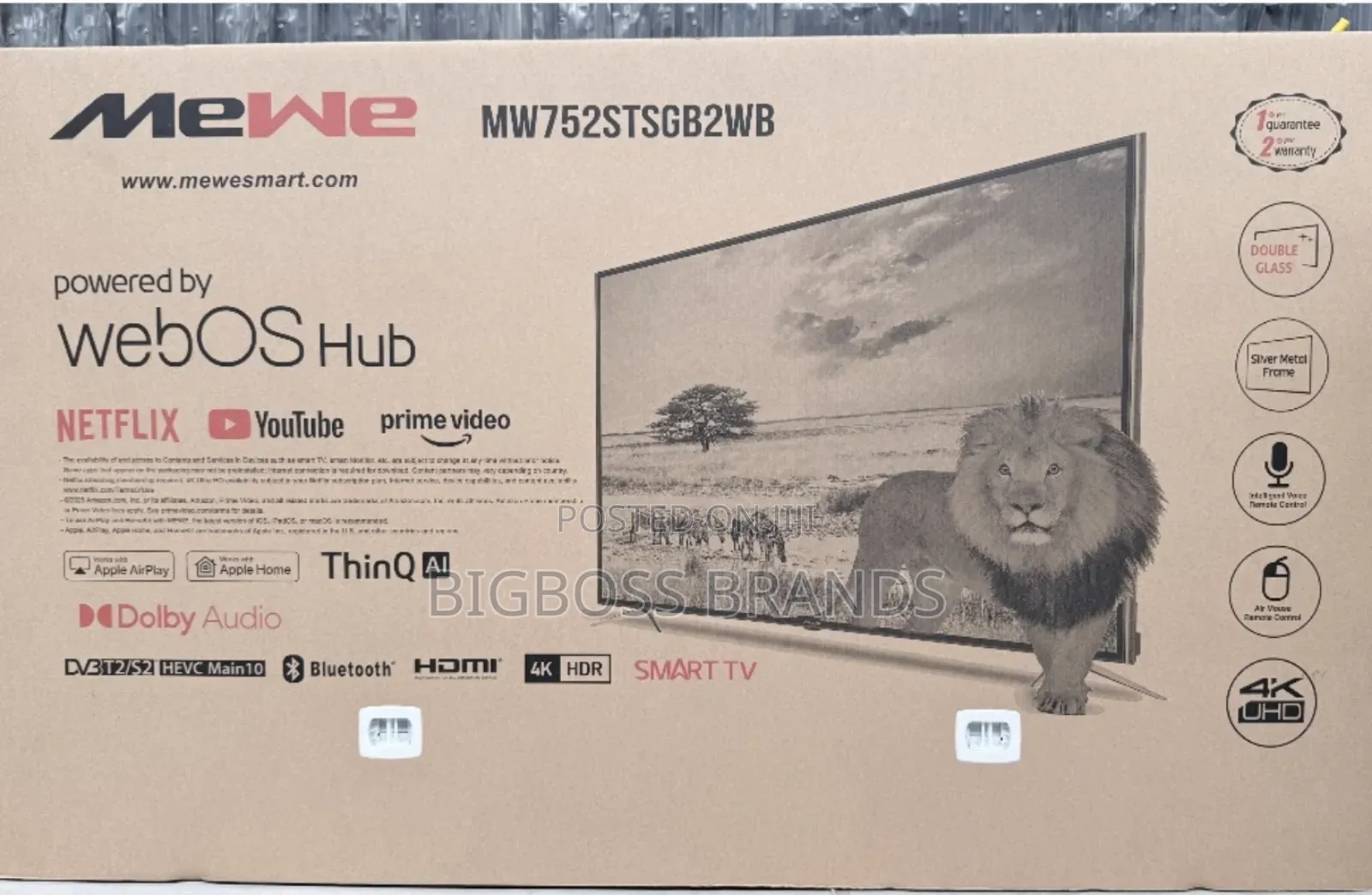 Mewe Webos 75 Inches