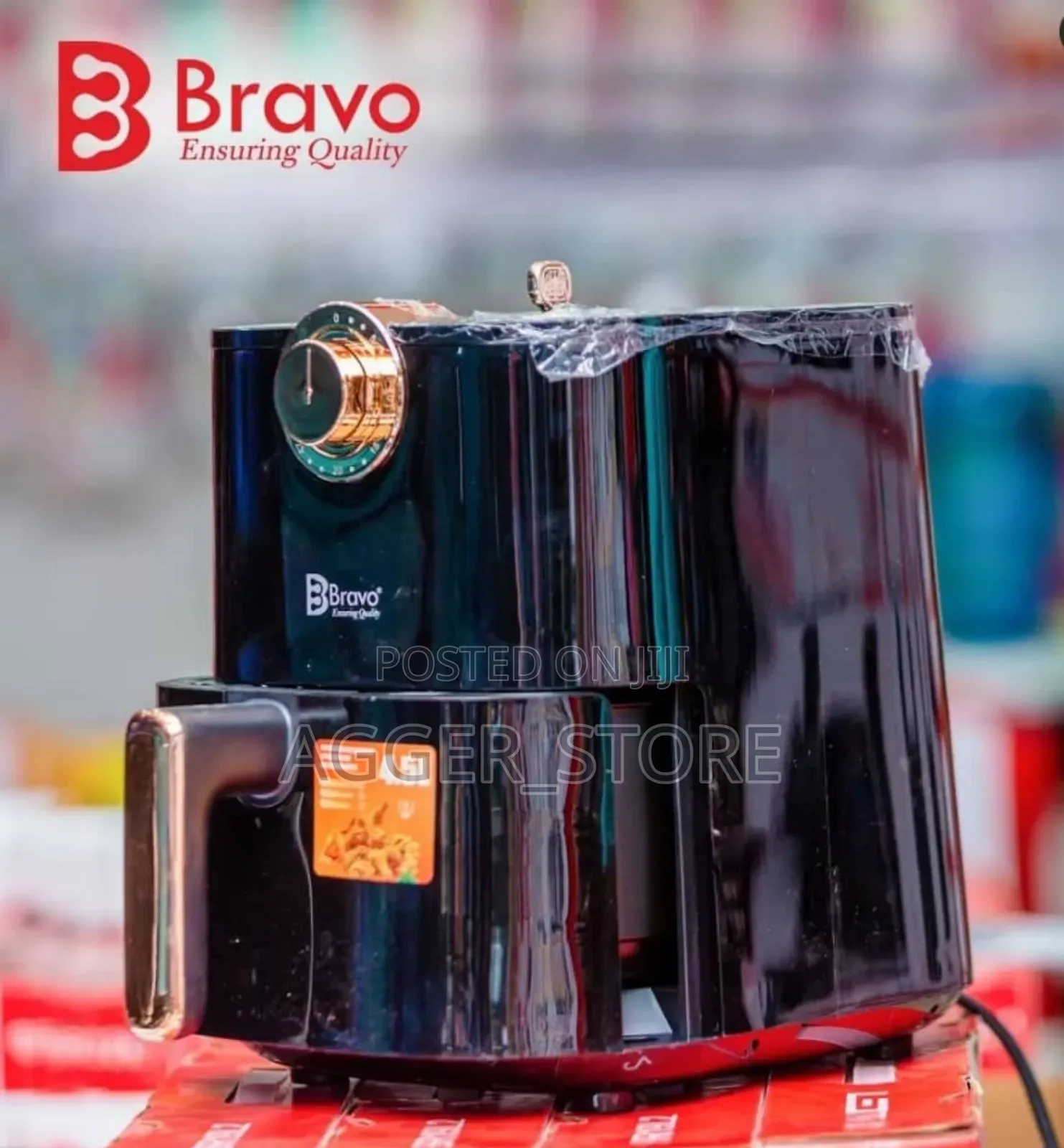 Bravo Air Fryer With a Capacity of 4.5 Liters.