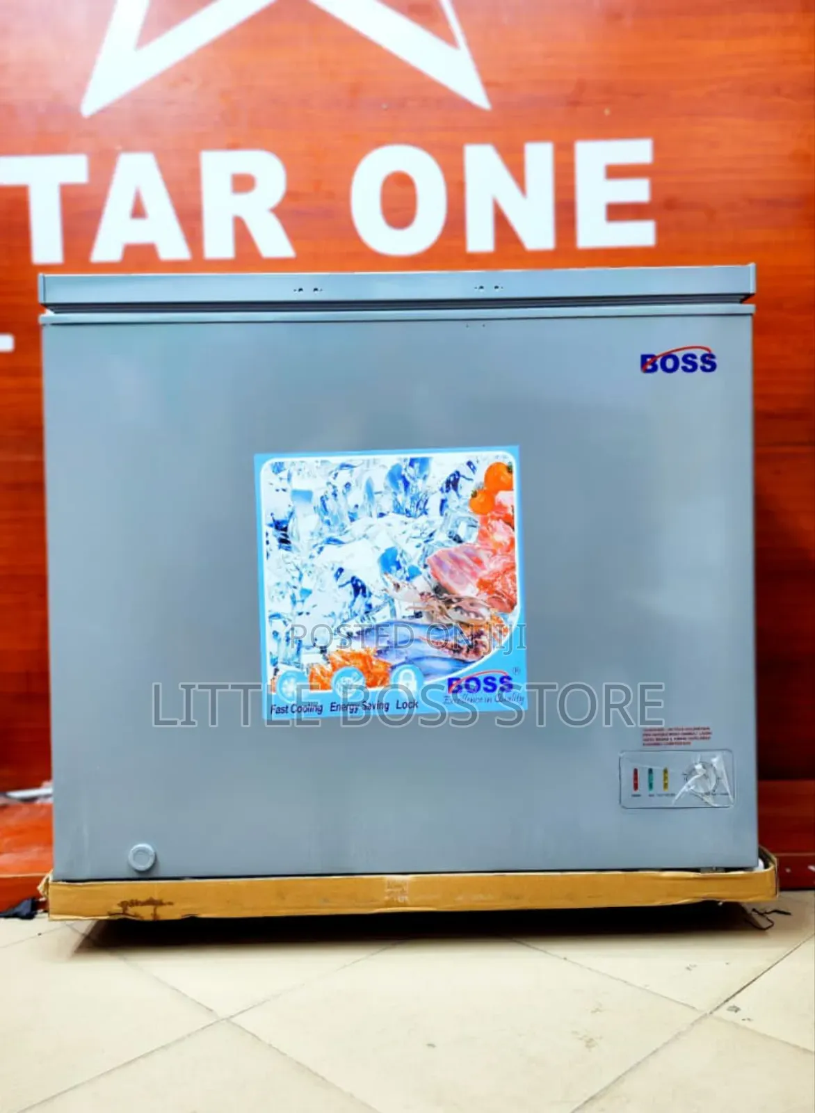 Boss Freezer Liter 280 (New and One Year Waranty)