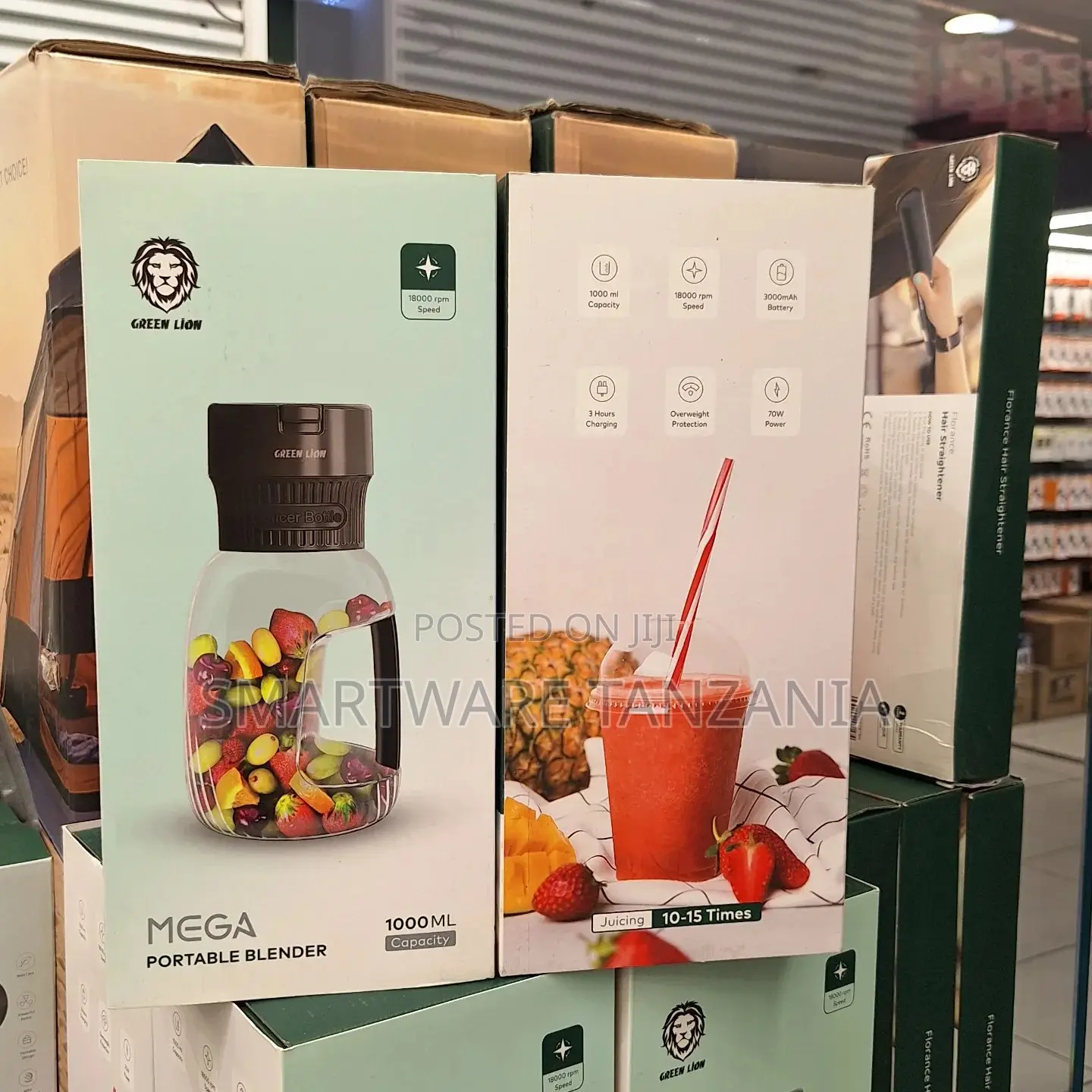 Green Lion Portable Blender, Over Heat Protection Charging Protection