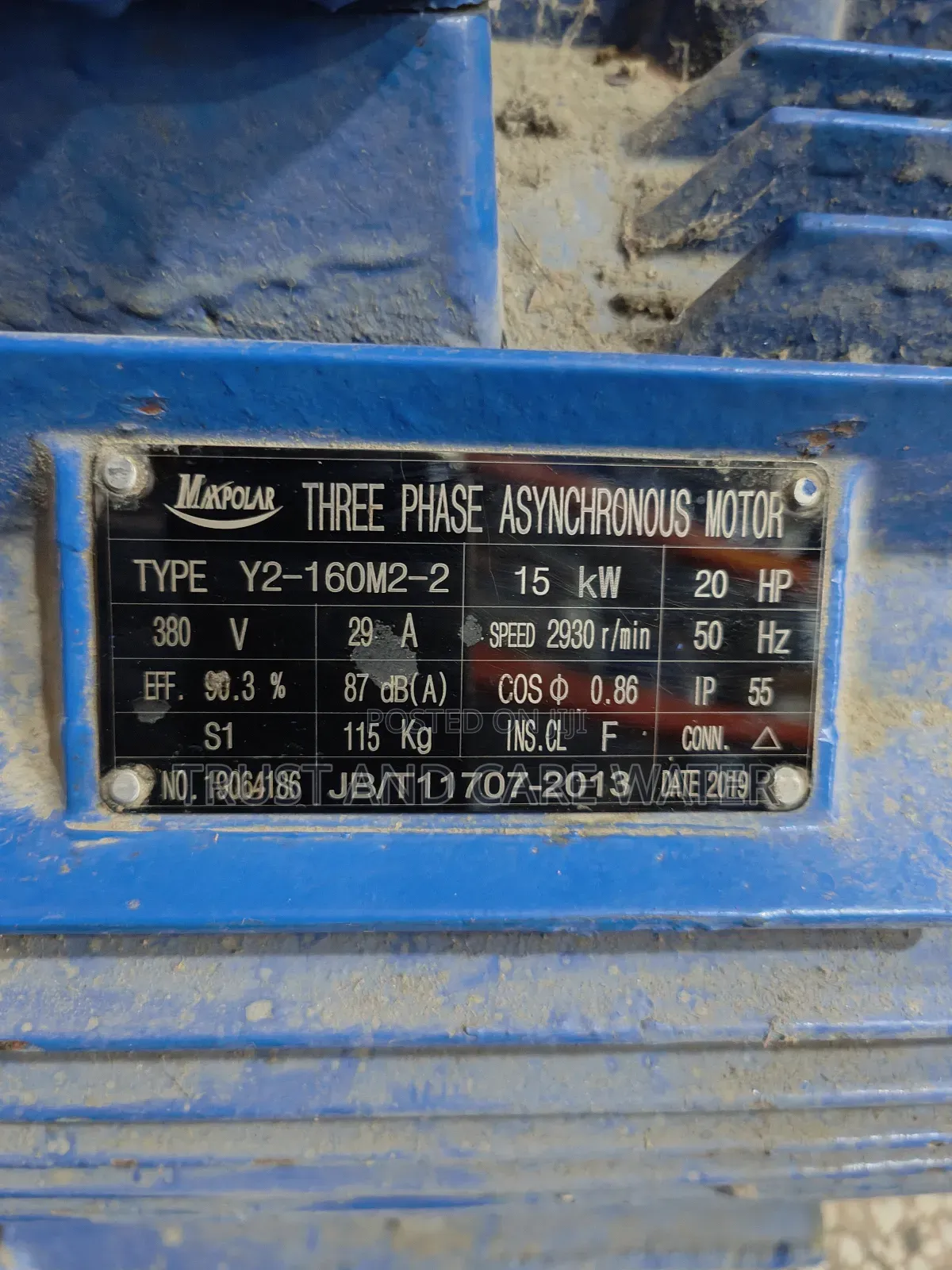 Induction Motor High Speed 20hp