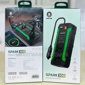 Green Lion Spark300 Power Inverter, High Voltage Protection 300w Power