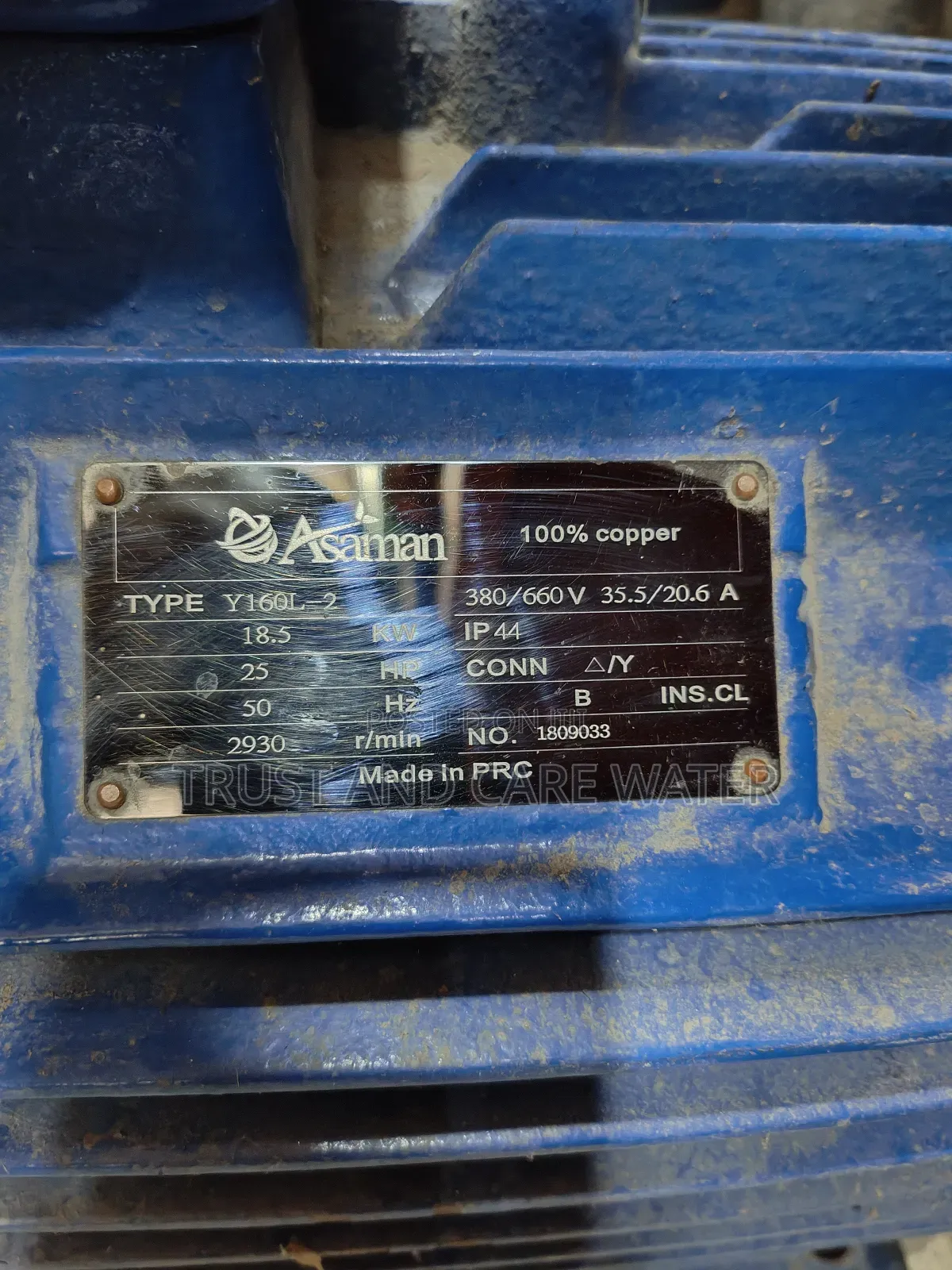 Induction Motor High Speed 25hp