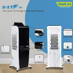 Symphony Tower Air Cooler 30l With Magnetic Remote Diet 3d 30i