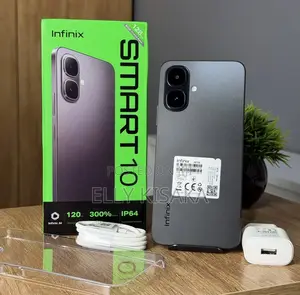 New Infinix Smart 10 128 GB Black