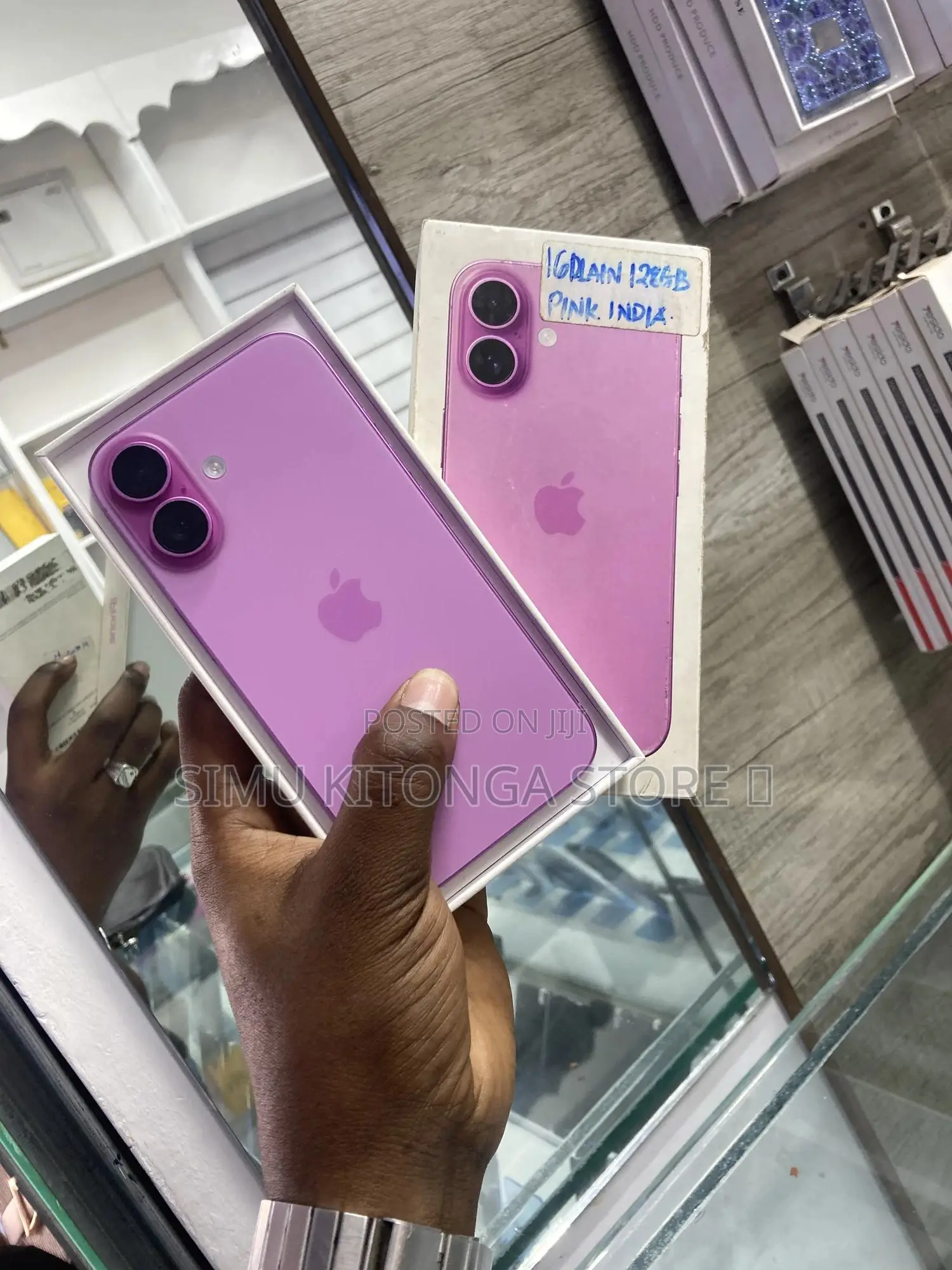 New Apple iPhone 16 128 GB Pink