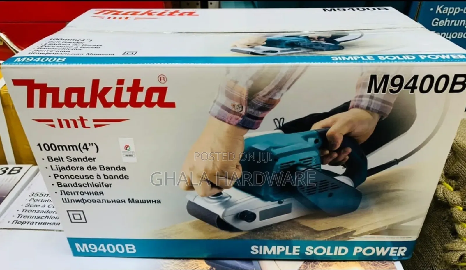 Makita Mt M9400b Belt Sander 4 Inchi