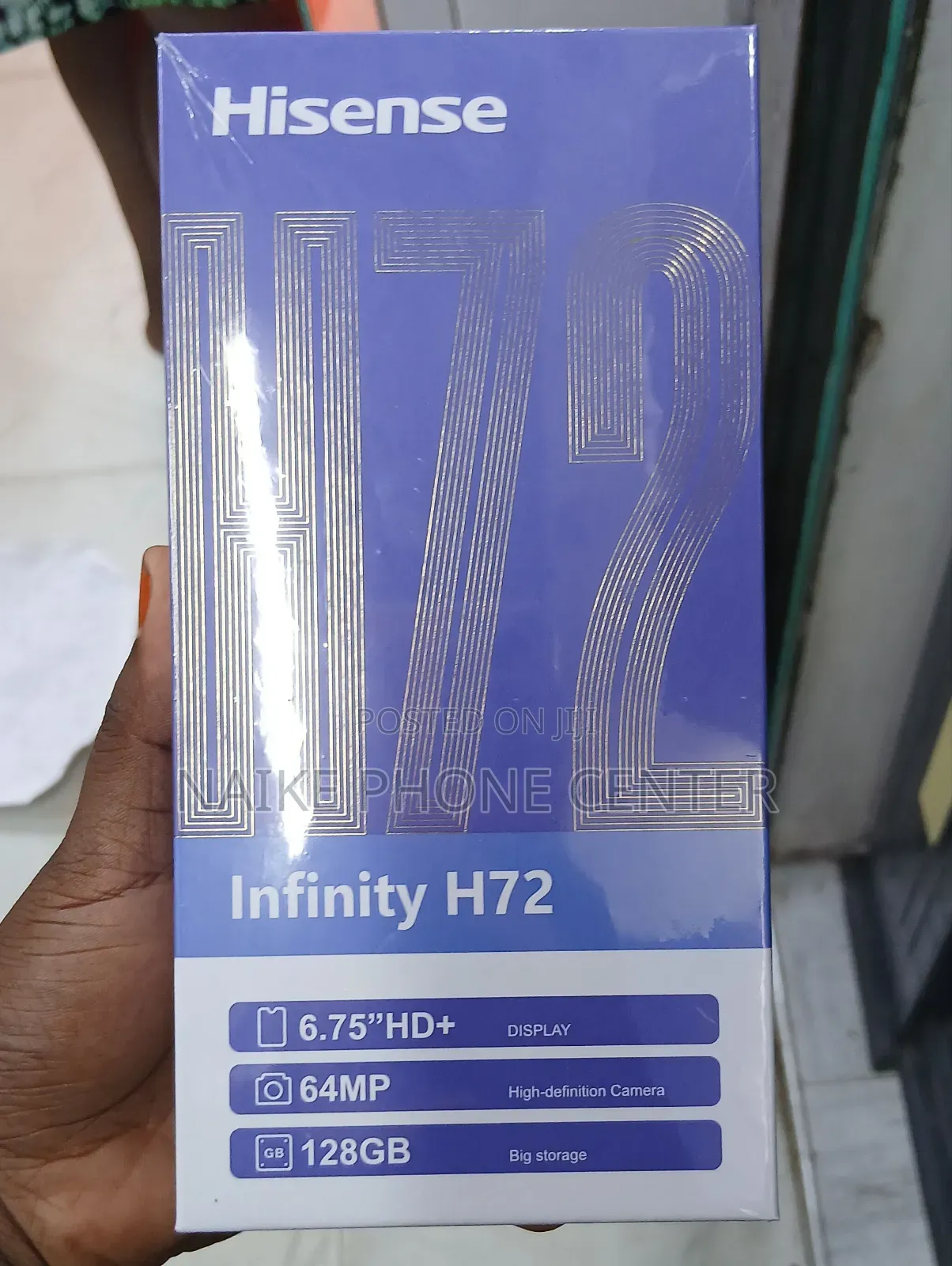 New Hisense E71 64 GB Black