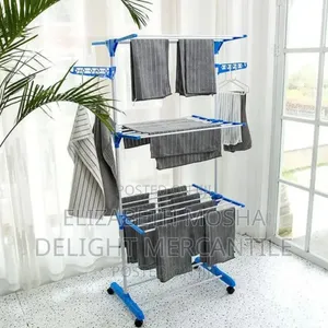 Tier Foldable Clothes Drying Rack