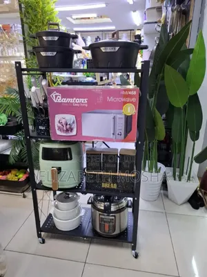 Carbon Coated Folding Kitchen Shelves*