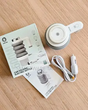 Portable Folding Electric Water Boiler, 12v Car Plug