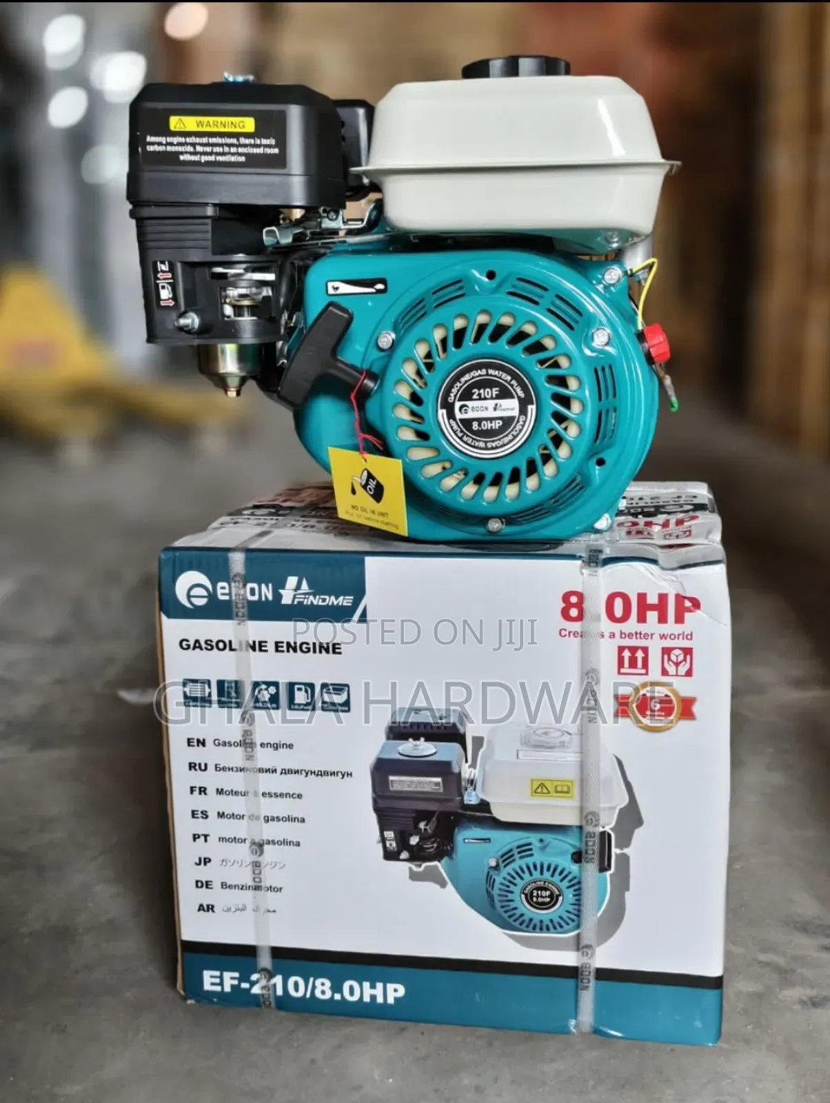 Edon-Findme Ef-210/8.0hp Gasoline Engine 8hp