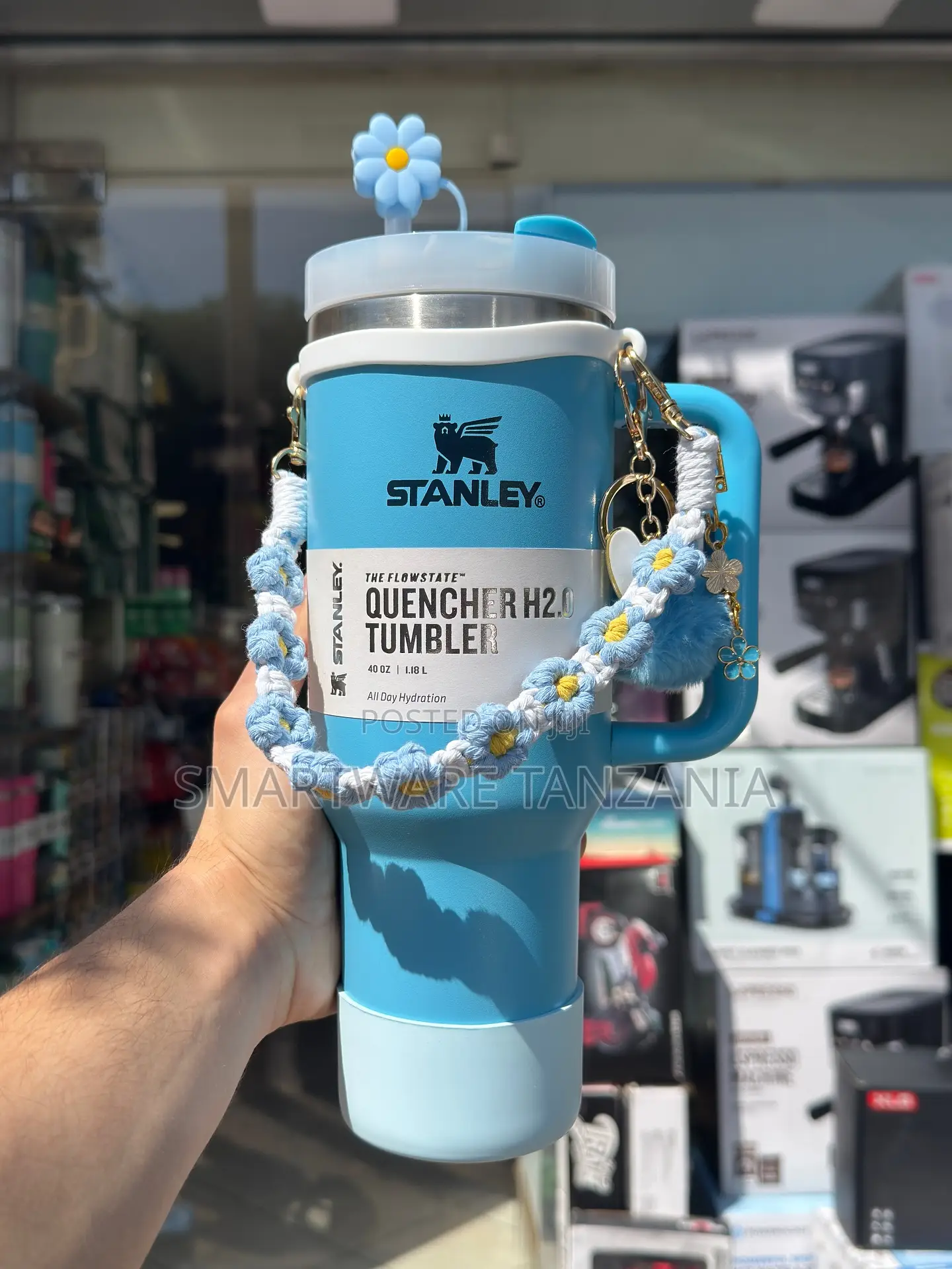 Stanley 40oz Quencher Tumbler H2.0, All Day Hydration, Flowstate Lid