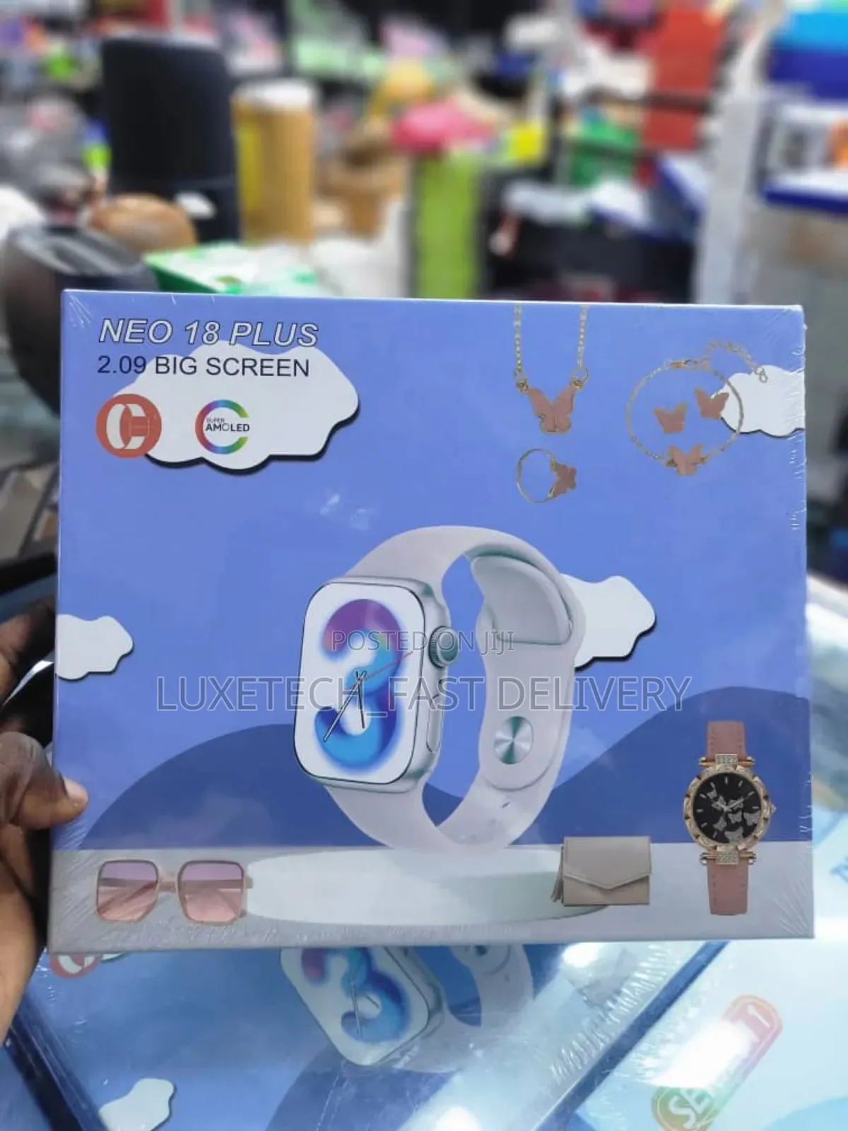 Neo 18 Plus Smartwatch Amoled Screen