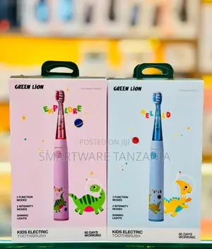 Green Lion Kids Electric Toothbrush With 3 Modes