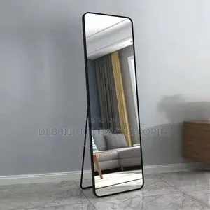 Standing/Wall Mountedmirror With Black Protector Size 150cm *40cm