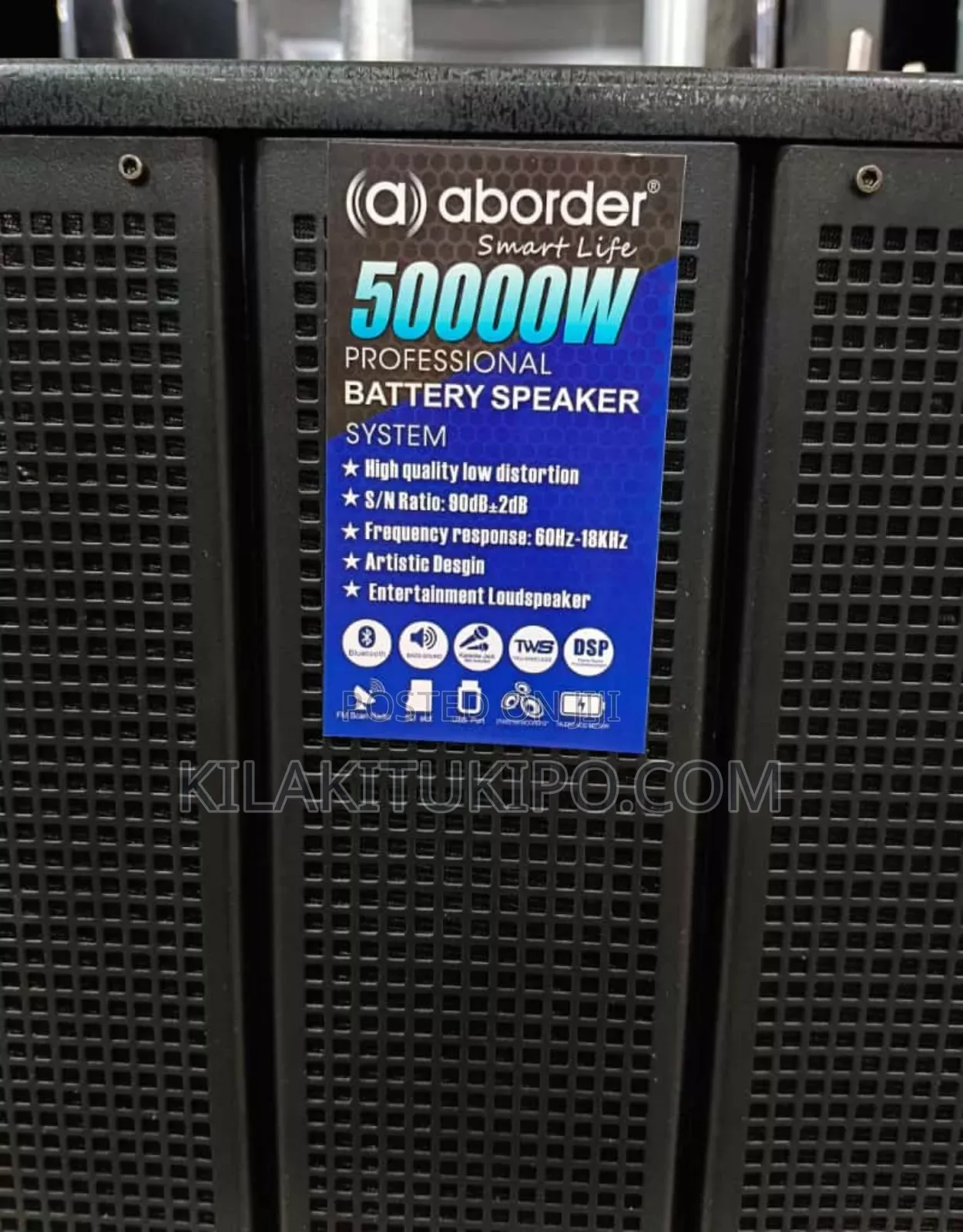 50000w Battery Speaker Aborder