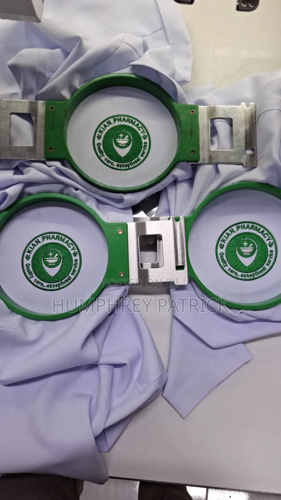 Embroidery Tunatengeneza Na Kuprint Logo Kwa Uzi