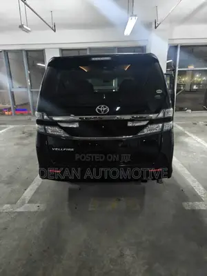 Toyota Vellfire 2012 Black