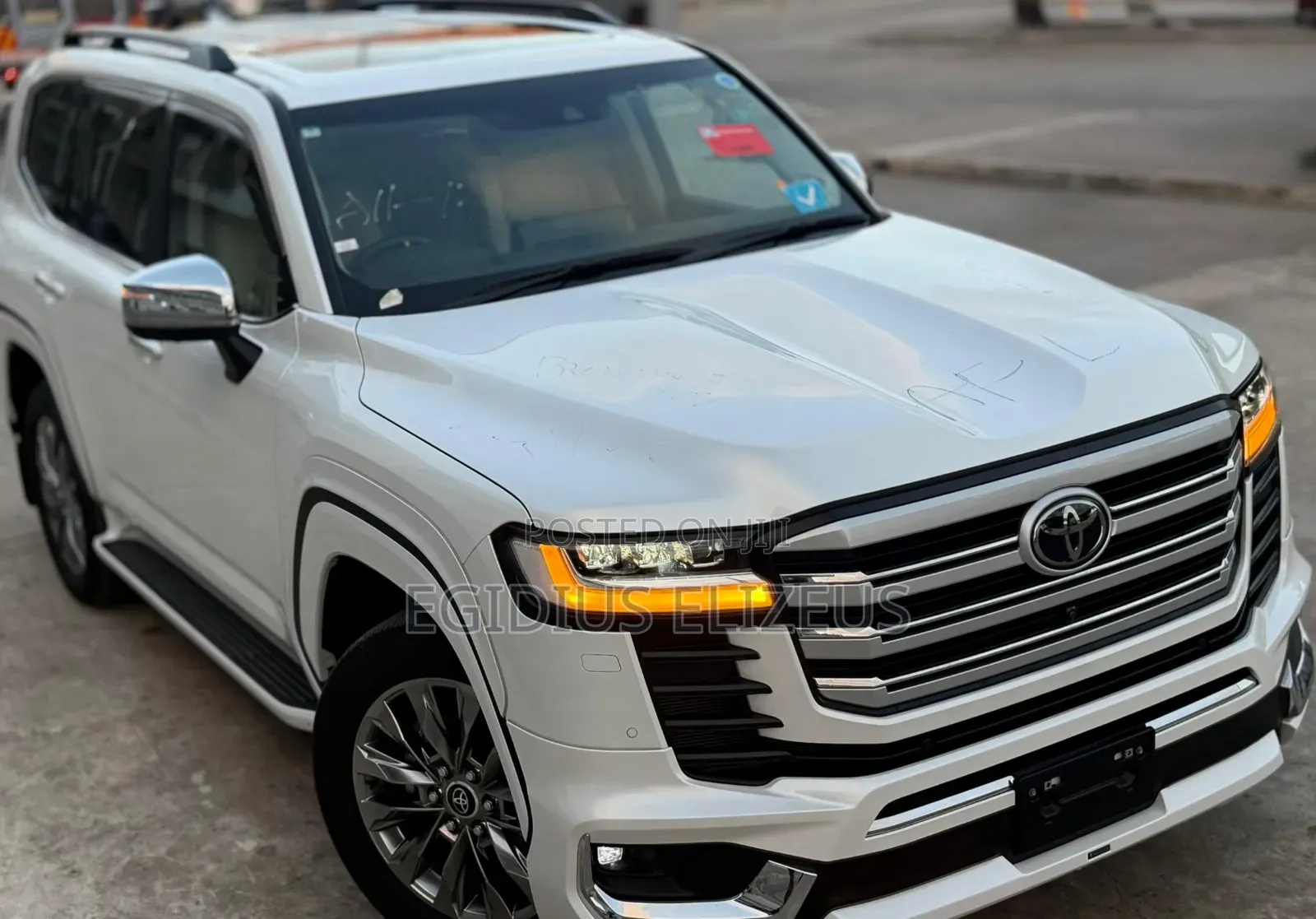 New Toyota Land Cruiser 2024 White