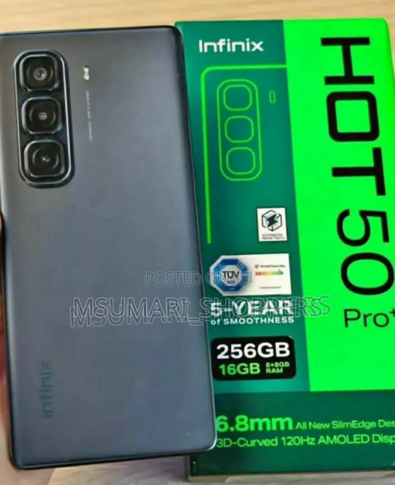 New Infinix Hot 50i 256 GB Black
