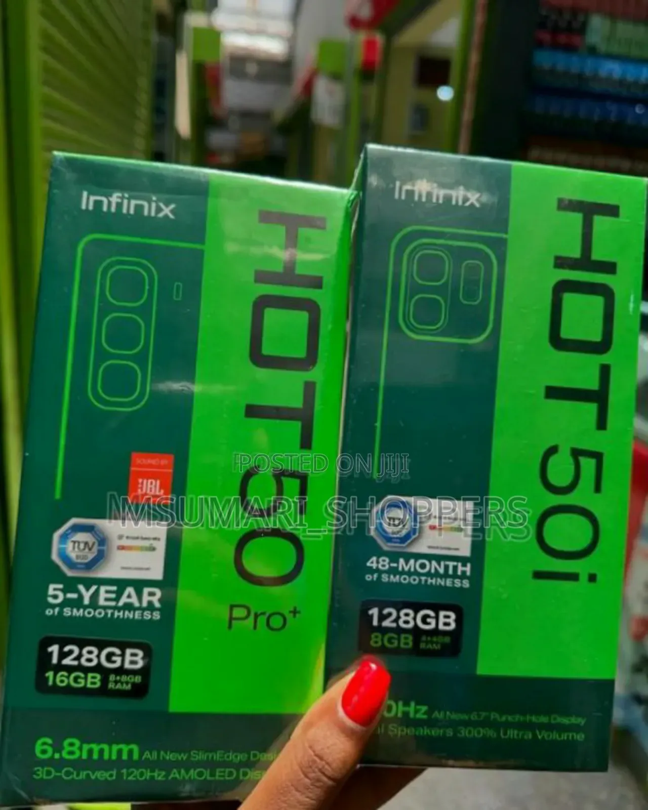 New Infinix Hot 50i 256 GB Black