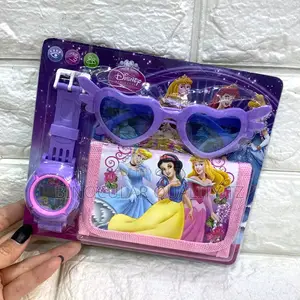 Led Watch With Wallet Glasses