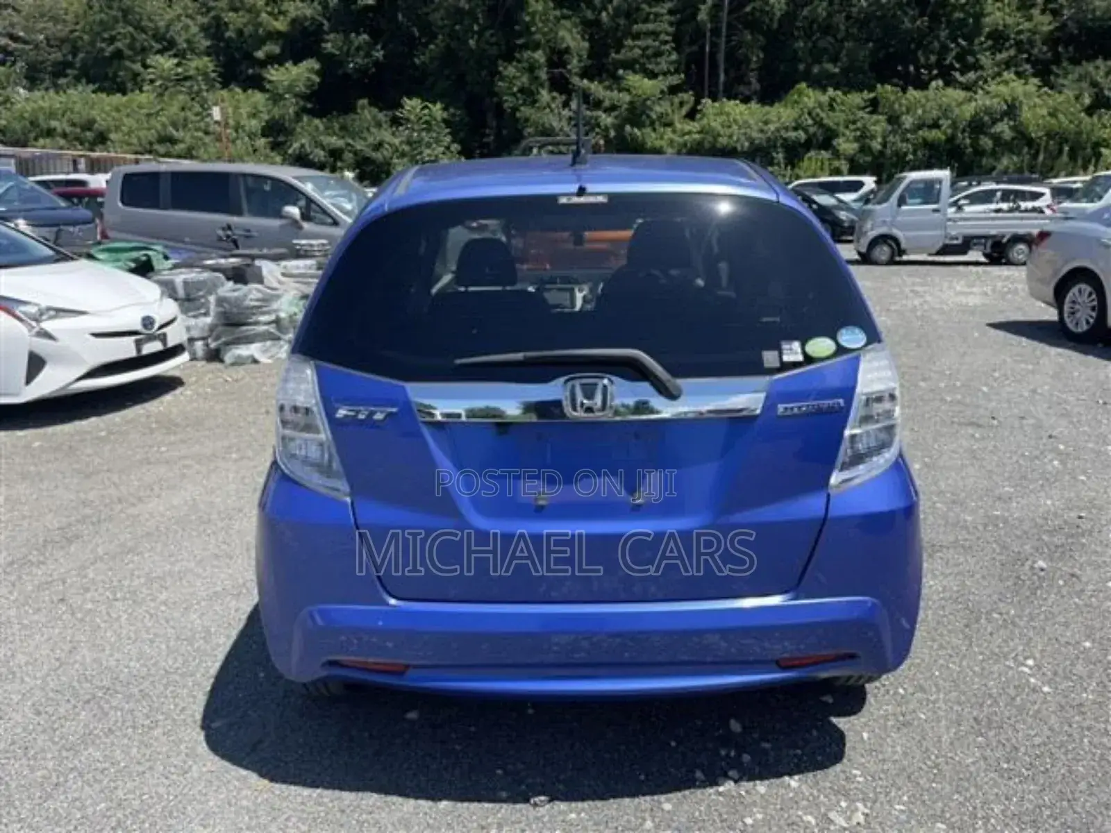 Honda Fit Automatic 2010 Blue