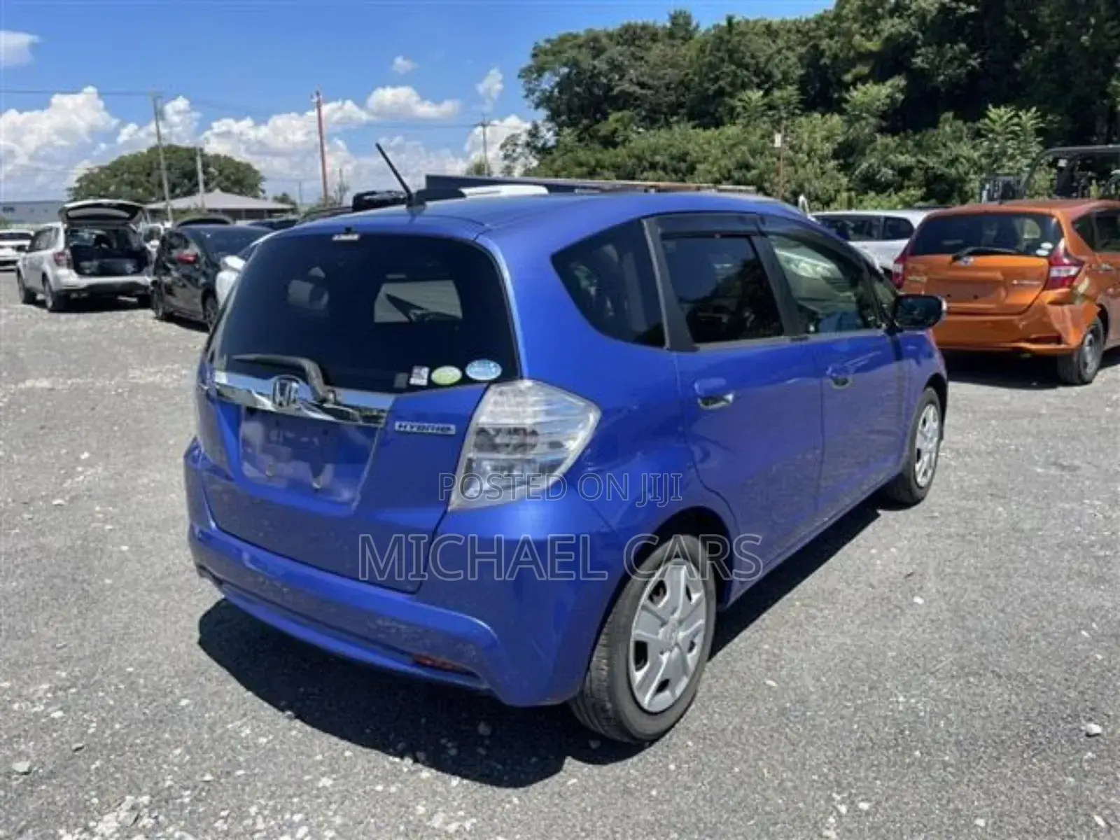 Honda Fit Automatic 2010 Blue