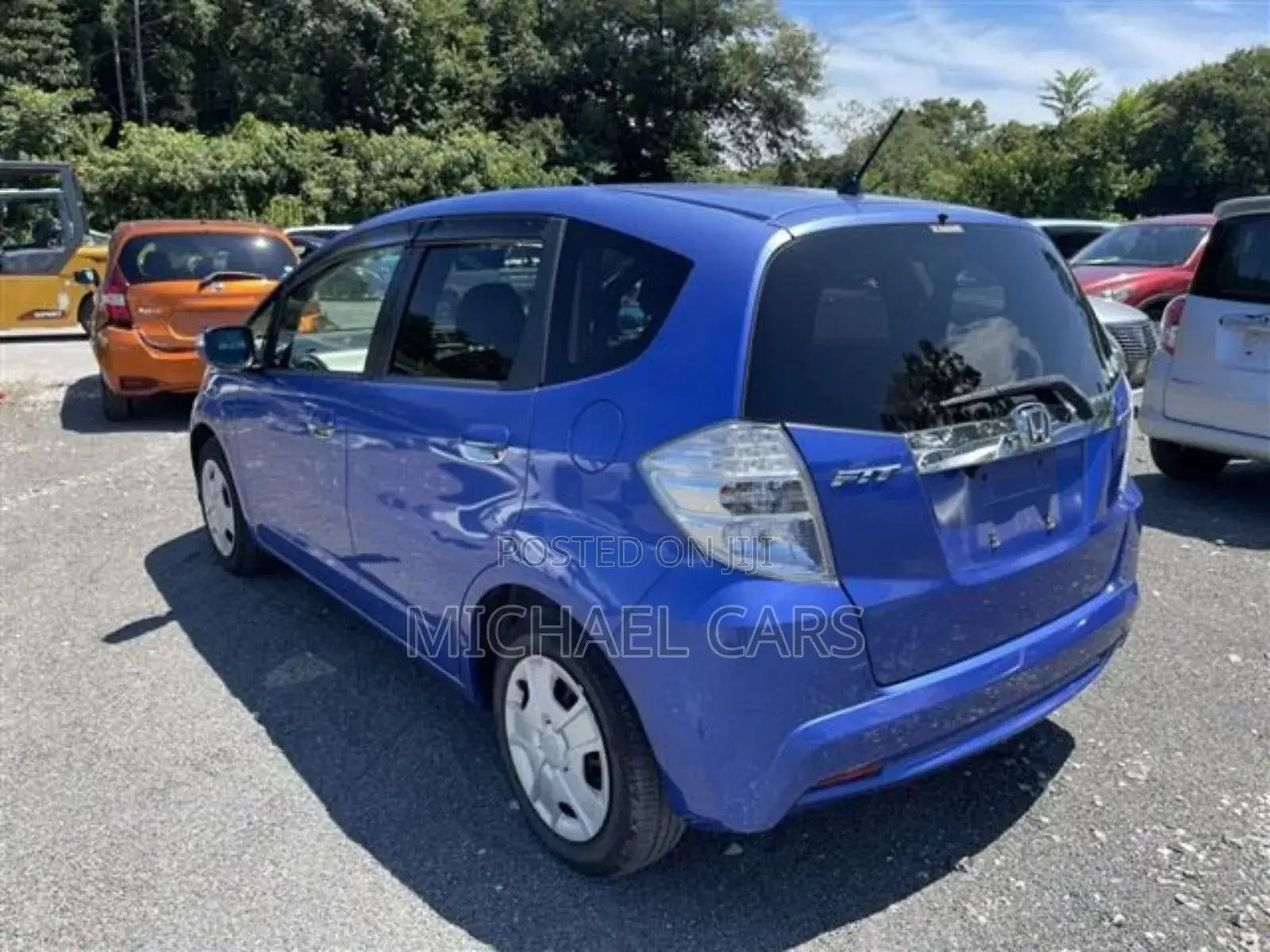 Honda Fit Automatic 2010 Blue