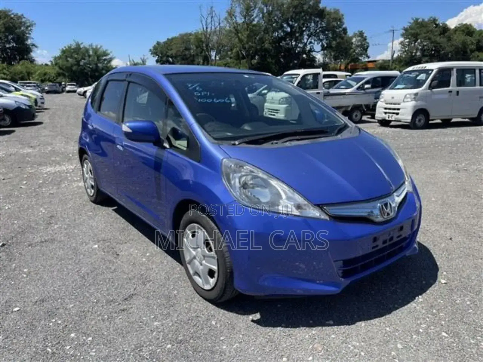 Honda Fit Automatic 2010 Blue