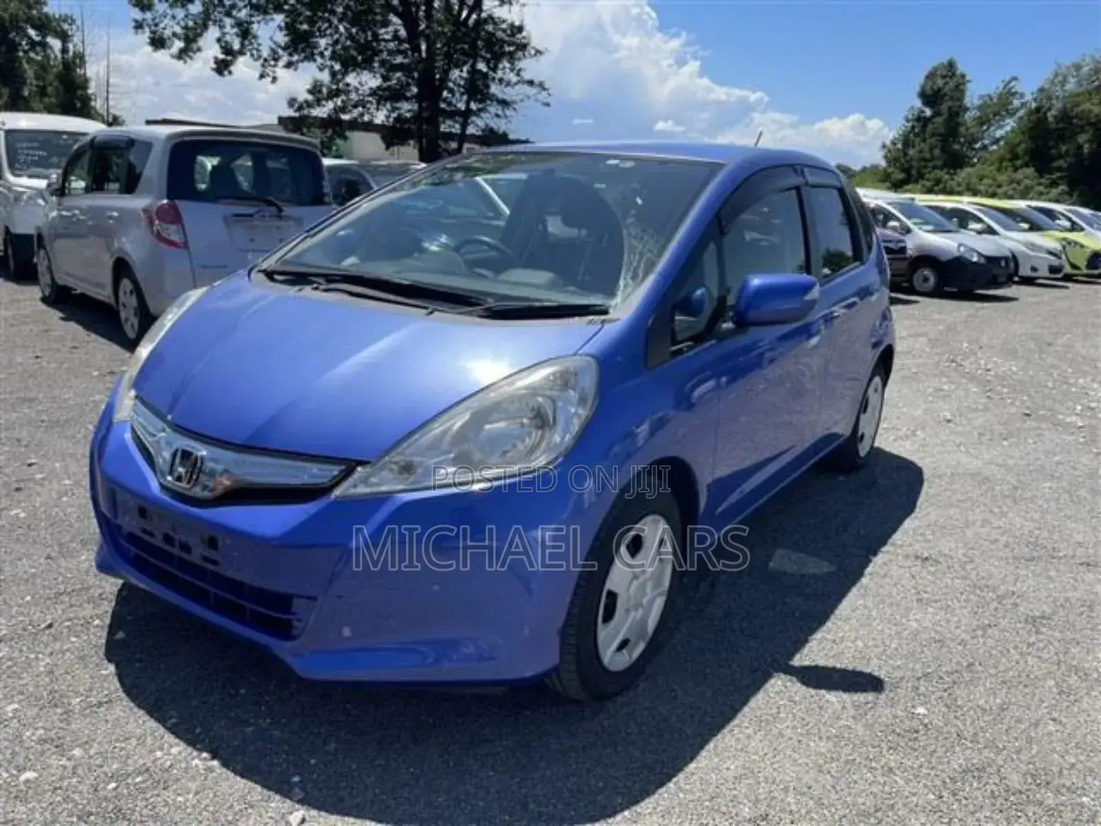 Honda Fit Automatic 2010 Blue