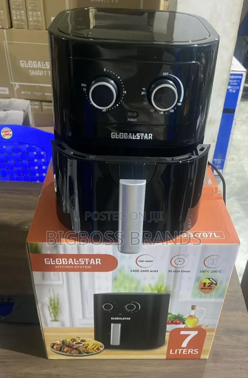 Globalstar Air Fryer 7 Liters