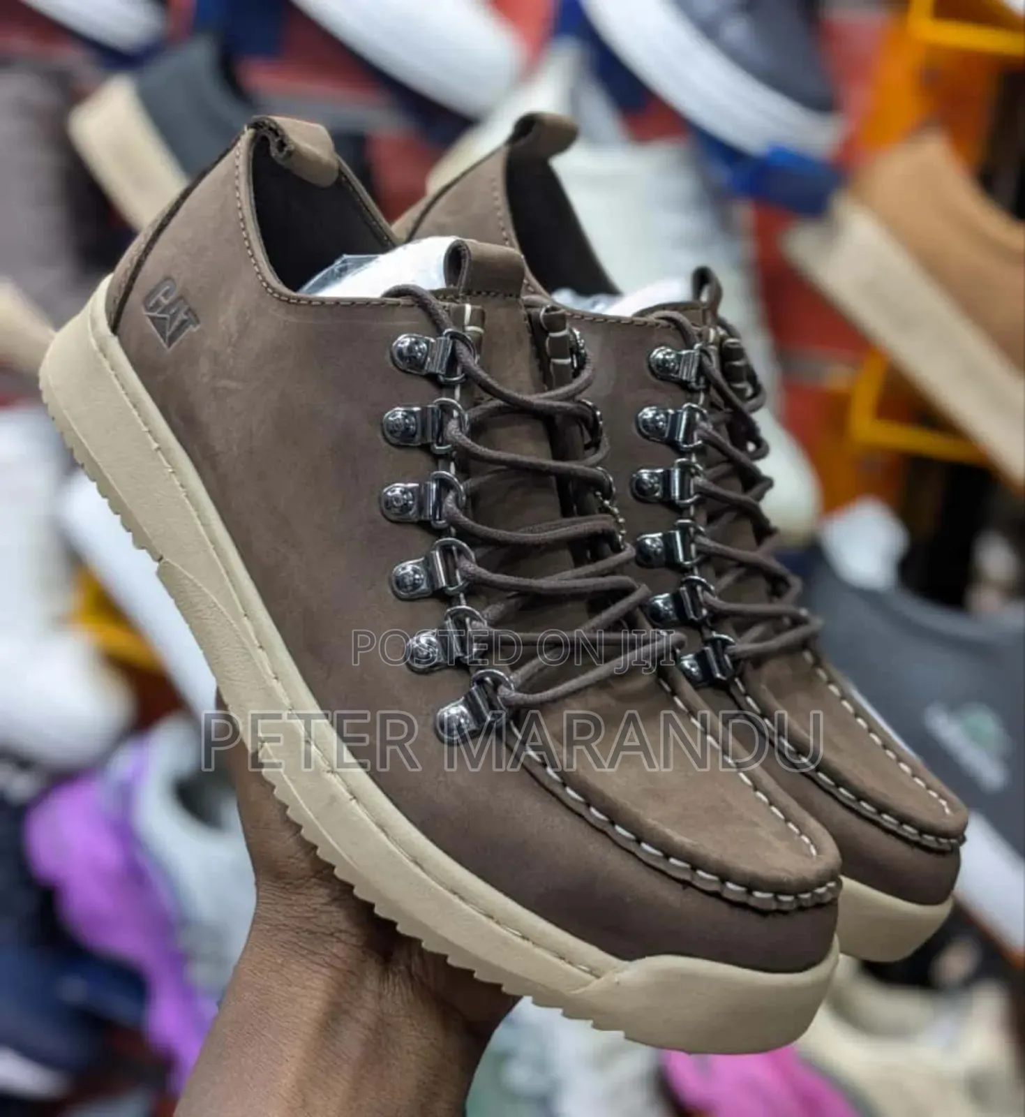 Leather Shoes Fashion Brand Cat