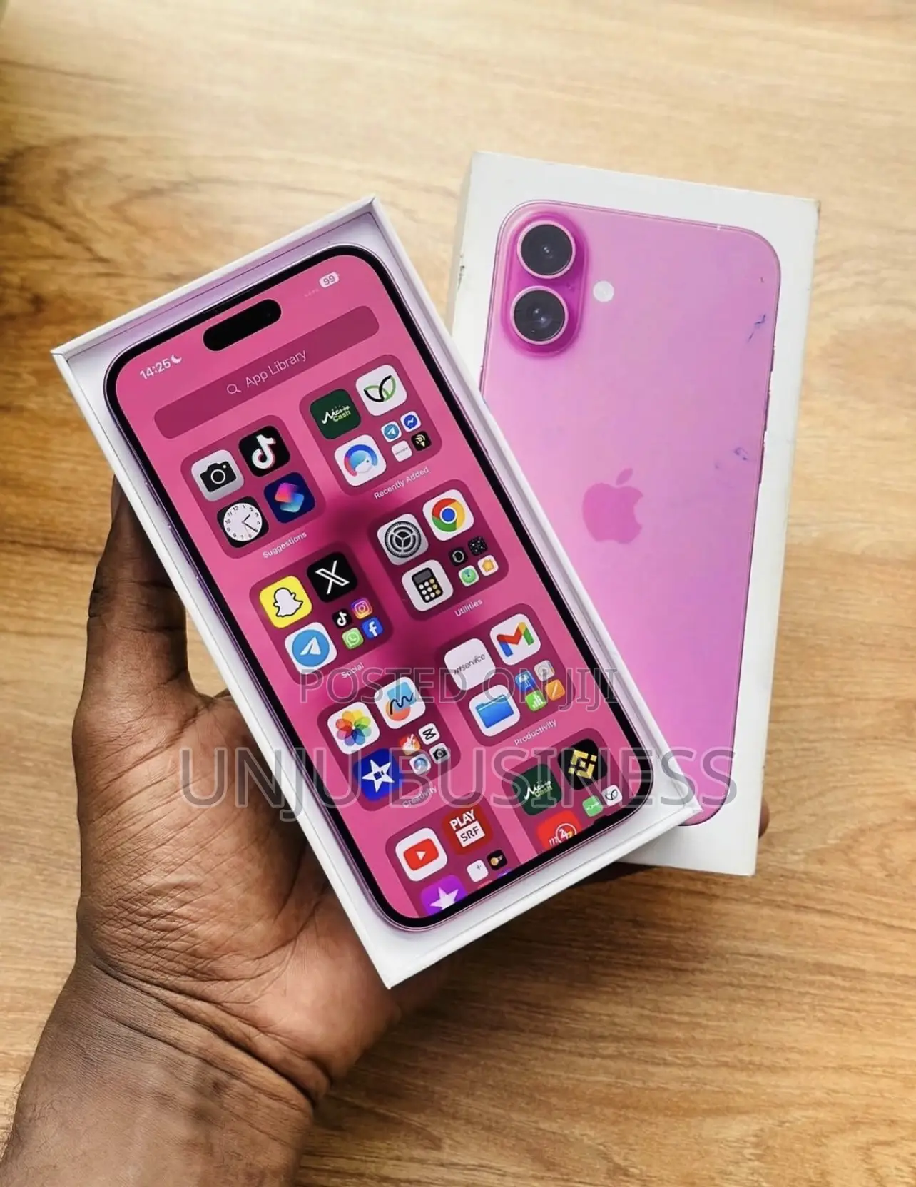 New Apple iPhone 16 128 GB Pink