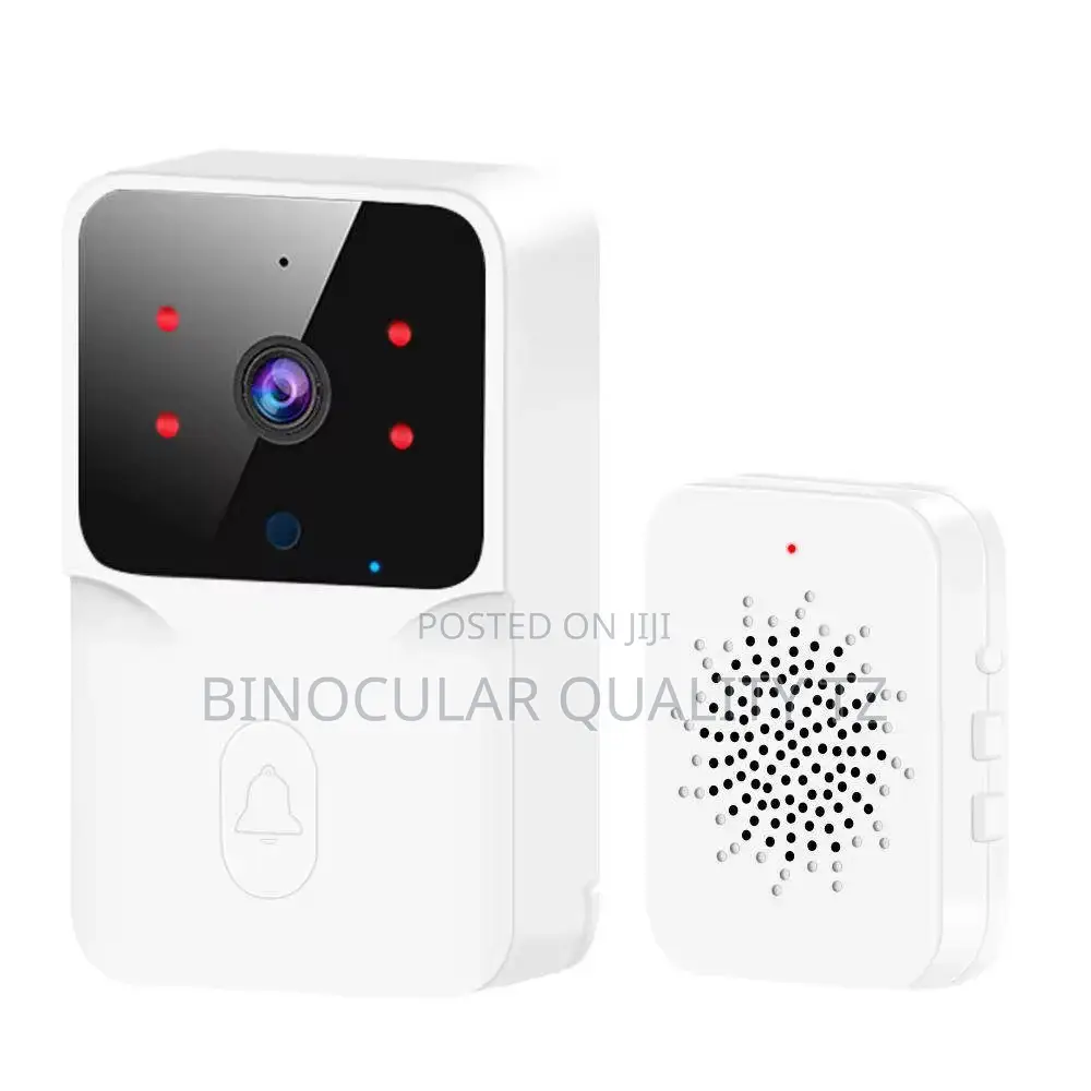 Security Electronic Door Bell With Night Vision Color Camera