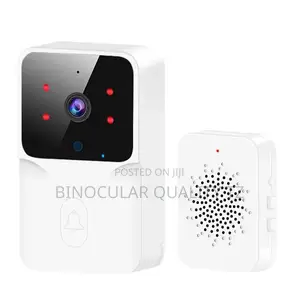Security Electronic Door Bell With Night Vision Color Camera