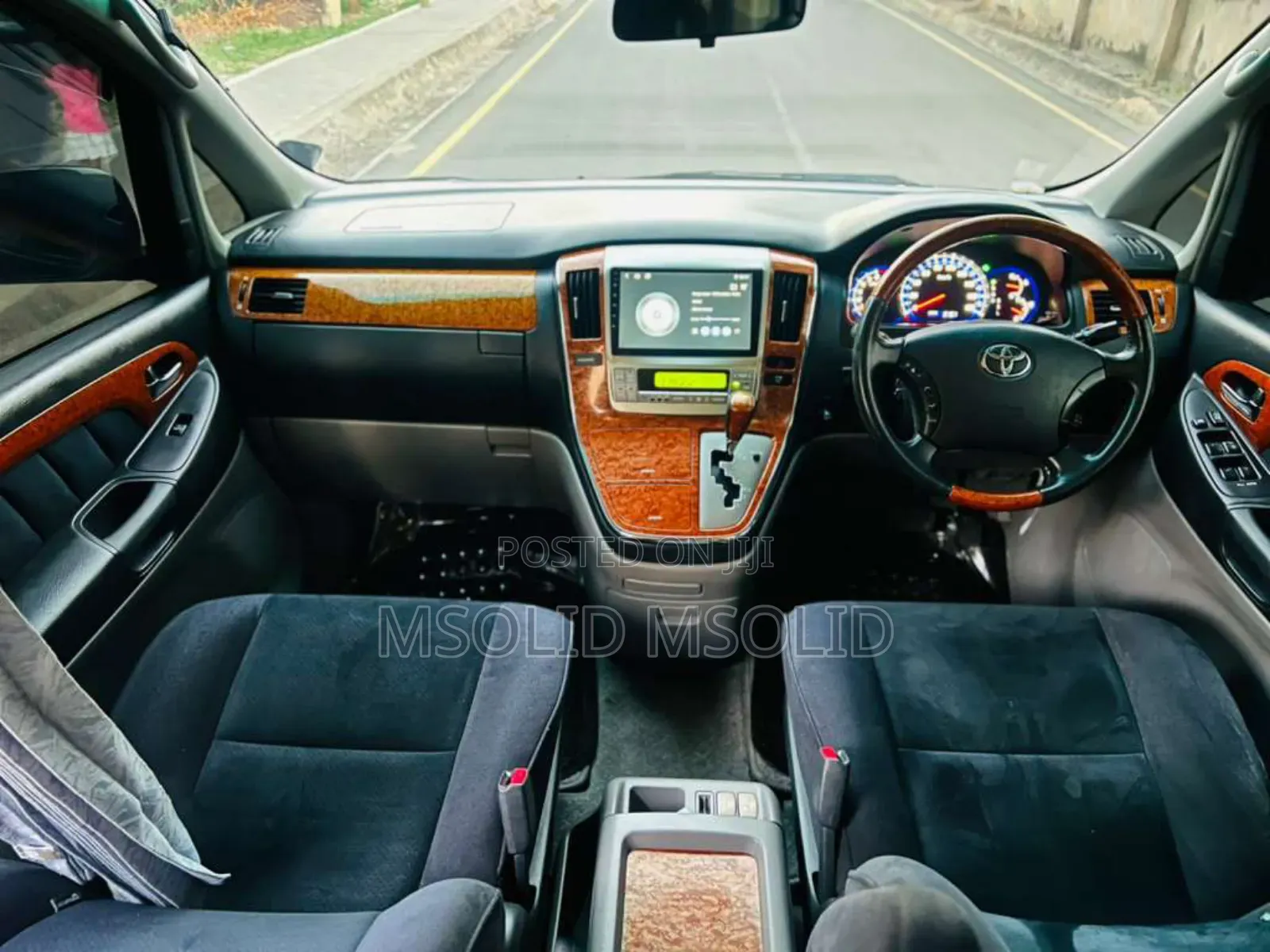 Toyota Alphard 2007 Black