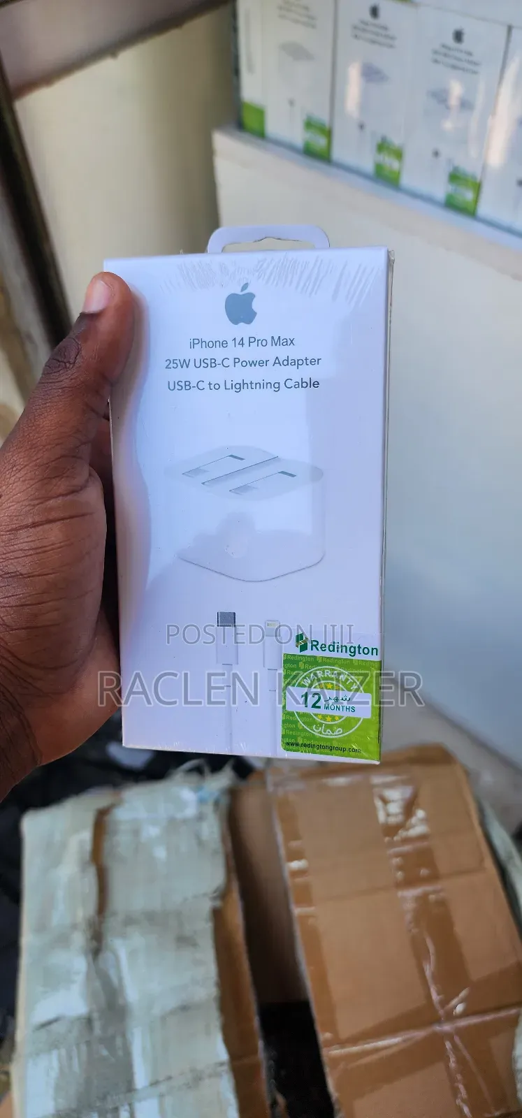 iPhone 25w Usb-C Power Adapter Usb-Cto Lightning Cable