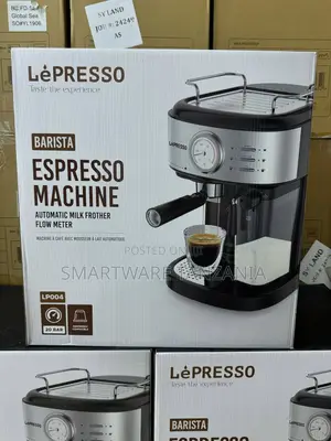 Automatic Espresso Cappuccino Machine With Milk Frother