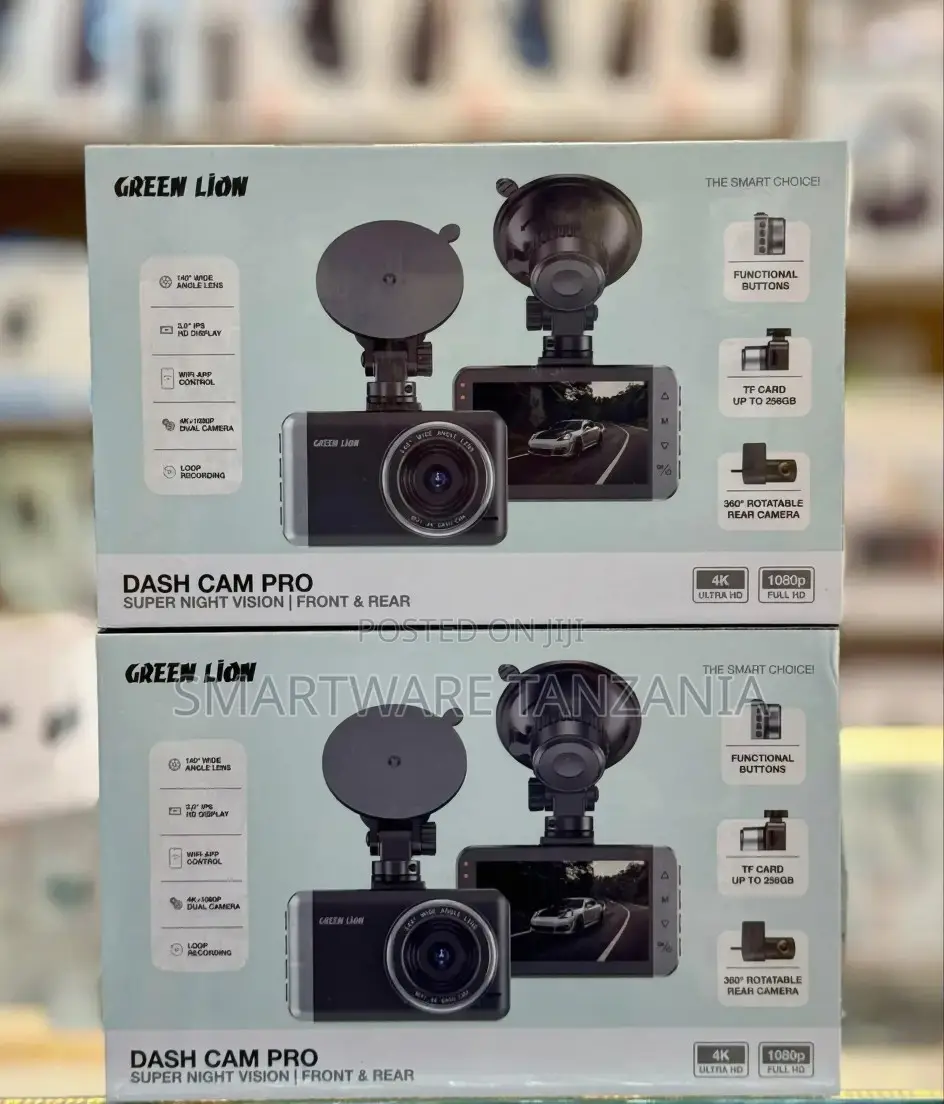 Dash Cam Pro - Front Rear Dual Recording Car Camera