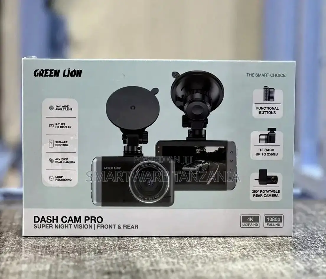 Dual Camera Dash Cam, Front 1080p Rear Recording