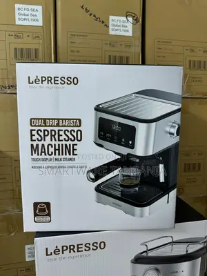 Lepresso – Digital Coffee Machine – 15 Bar Pressure Pump Nespresso